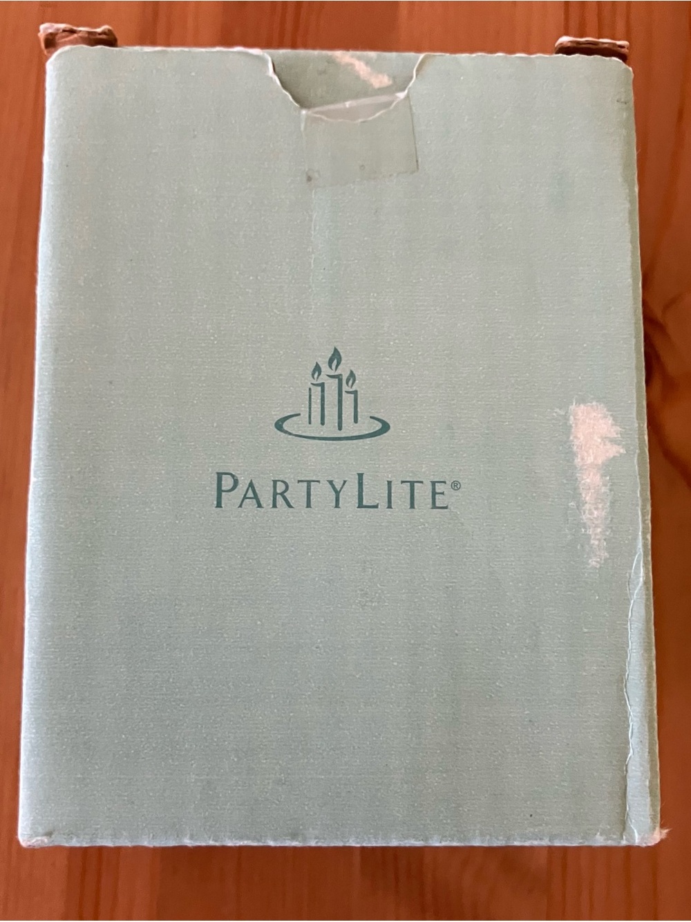 NEW Retired PartyLite Mango Tangerine Gift-Bow Jar Candle - Picture 5 of 13